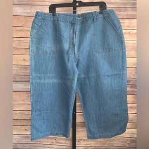 Covington denim capris pants - Size 18W